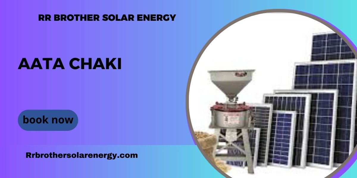 Commercial solar panel installation by RR Brother Solar Energy in Ghazipur