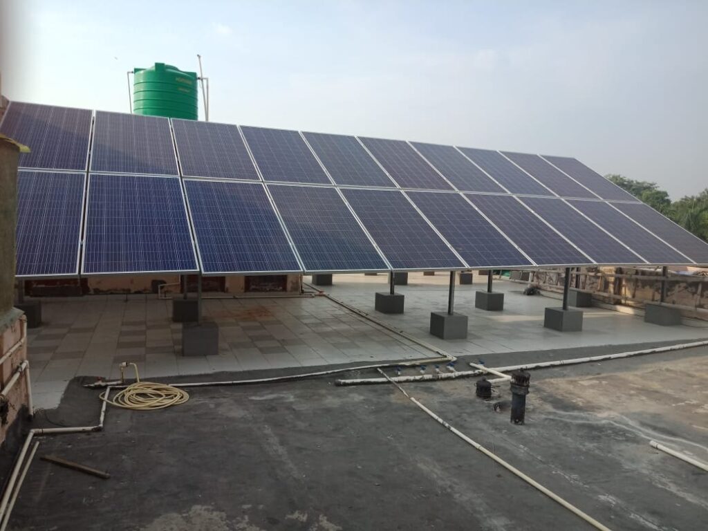 Industrial solar solution for green and clean energy