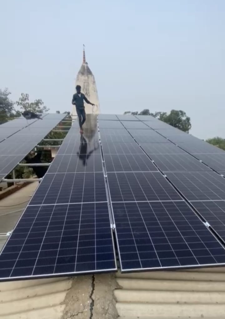 aata chakki solar system ghazipur