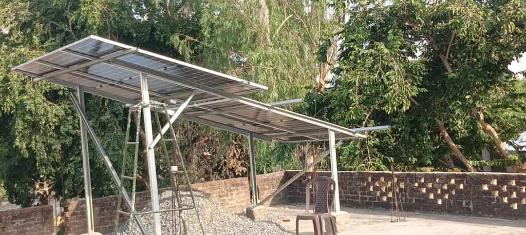 Hybrid Solar System Backup During Power Cut